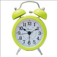 Alarm clock with bells